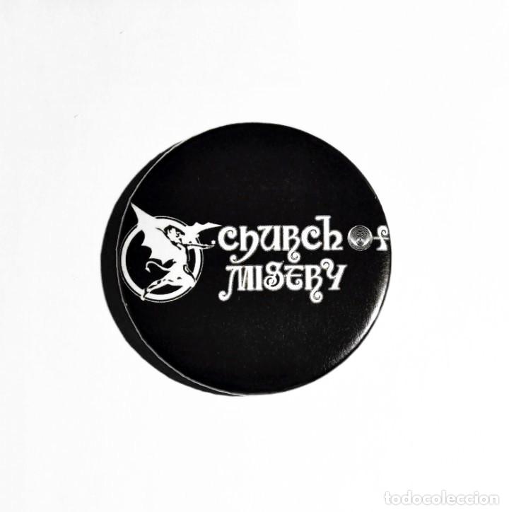 Collectible Music: CHURCH OF MISERY - LOGO CHAPA 59mm (CON IMPERDIBLE) - STONER METAL DOOM METAL