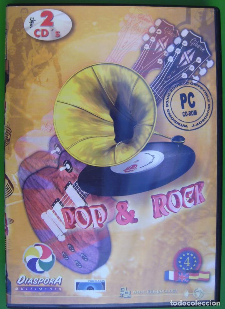 M&uacute;sica de colecci&oacute;n: Pop & Rock (Enciclopedia multimedia en 2 CD-ROM) - Foto 1