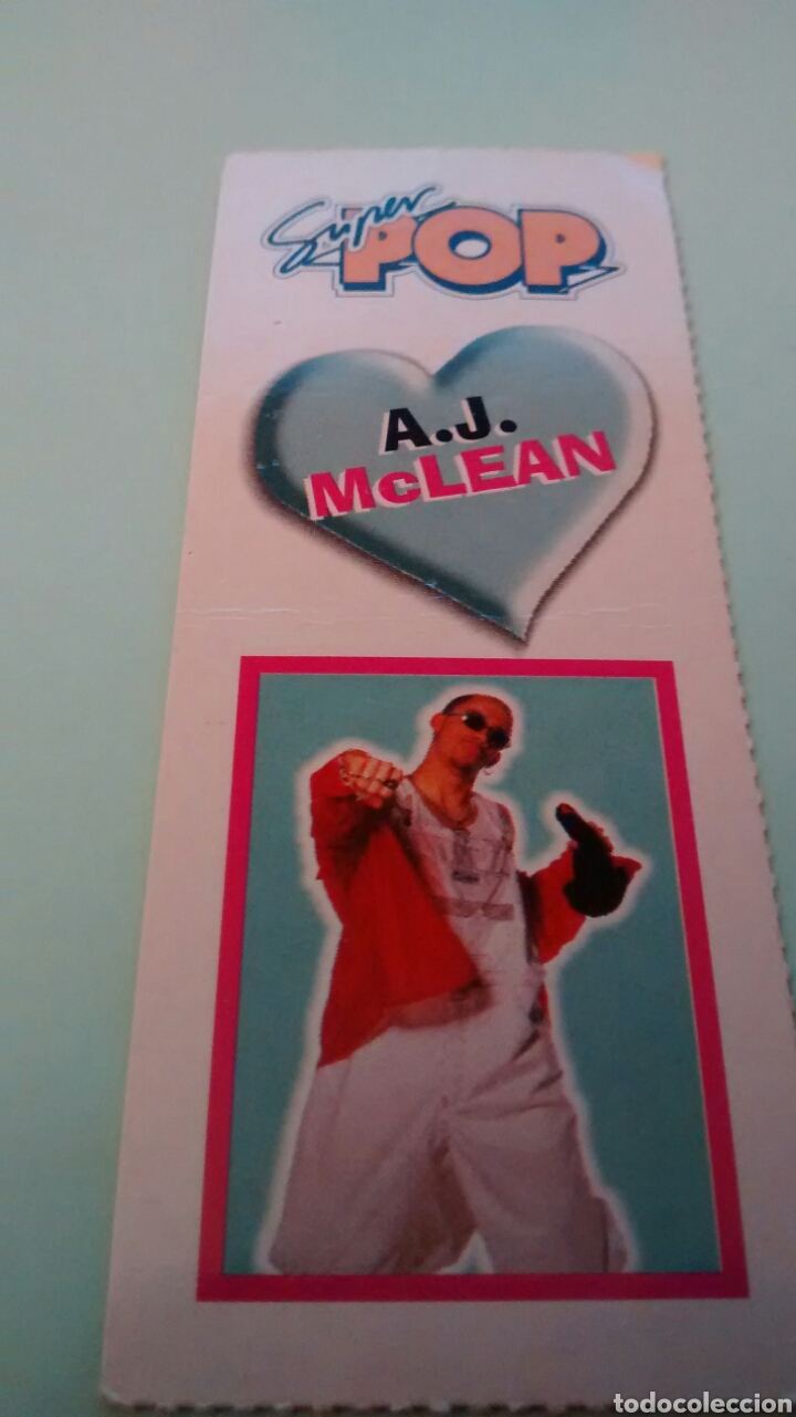 M&uacute;sica de colecci&oacute;n: SUPER POP. A. J. McLEAN. A&Ntilde;OS 90