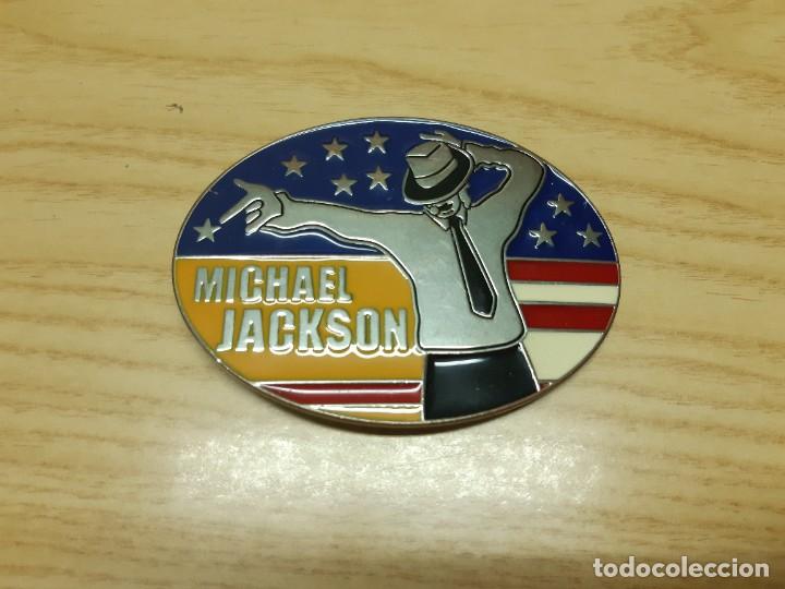 M&uacute;sica de colecci&oacute;n: Moda vintage. Hebilla Michael Jackson - Foto 1