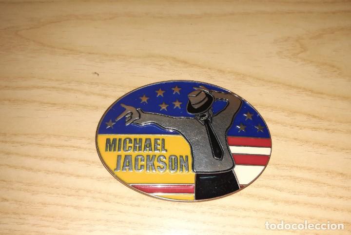 M&uacute;sica de colecci&oacute;n: Moda vintage. Hebilla Michael Jackson - Foto 2