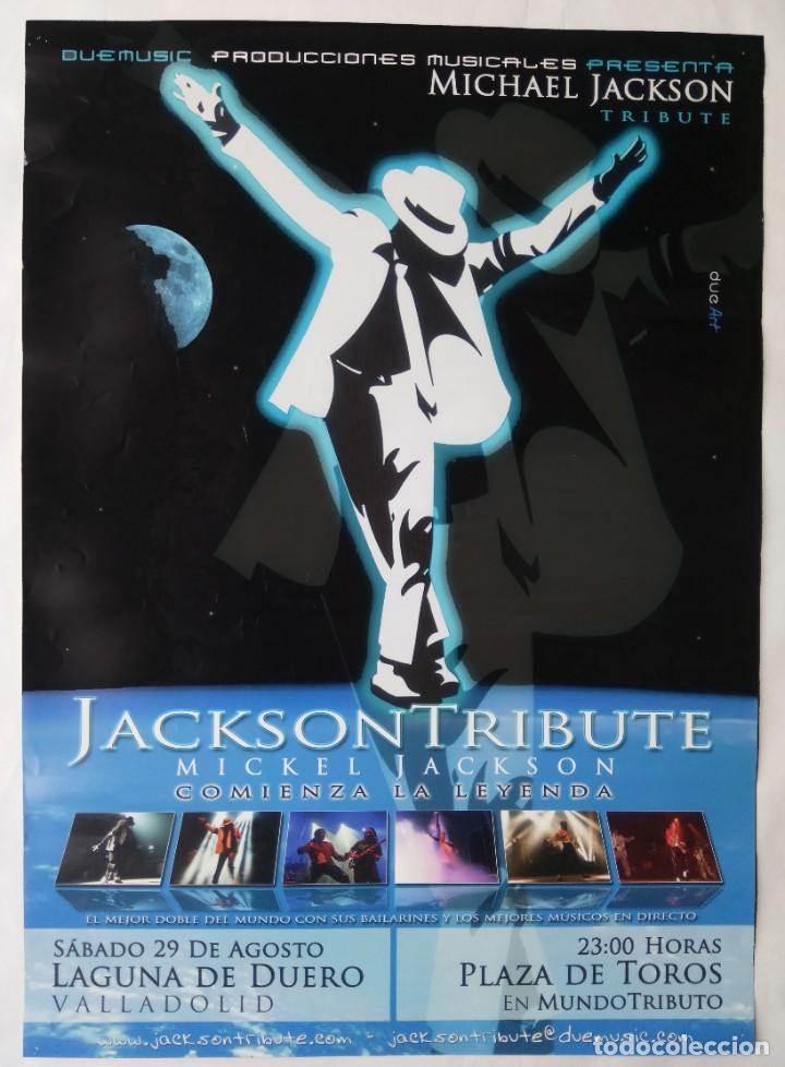 M&uacute;sica de colecci&oacute;n: MICHAEL JACKSON. P&Oacute;STER 50 X 70 cms. - Foto 1