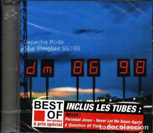 M&uacute;sica de colecci&oacute;n: CD-Depeche Mode &lrm;&ndash; The Singles 86 > 98-France-Rock, Pop-1998-VG/VG