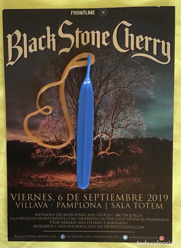 M&uacute;sica de colecci&oacute;n: BLACK STONE CHERRY flyers Pamplona 2019 - Foto 1