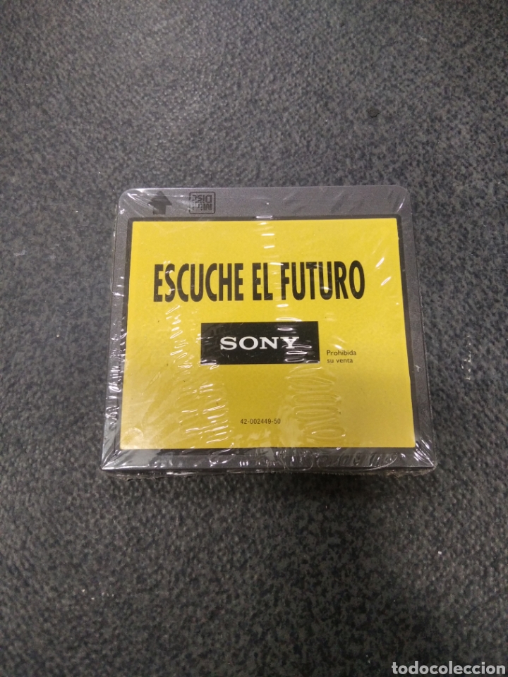 Musique de collection: Sony minidisc Escuche el Futuro precintado promocional