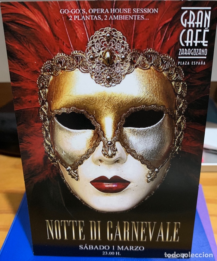 Collectible Music: Postal Note di Carnavale. Gran Caf&eacute; Zaragozano