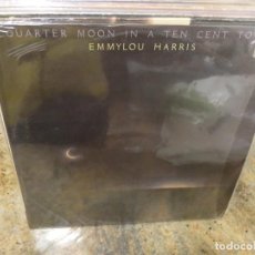Música de coleção: EXPRO LP PROMO EMMILOU HARRIS QUARTER MOON IN A TEN CENT TOWN PROMO BUEN ESTADO. Lote 294506243