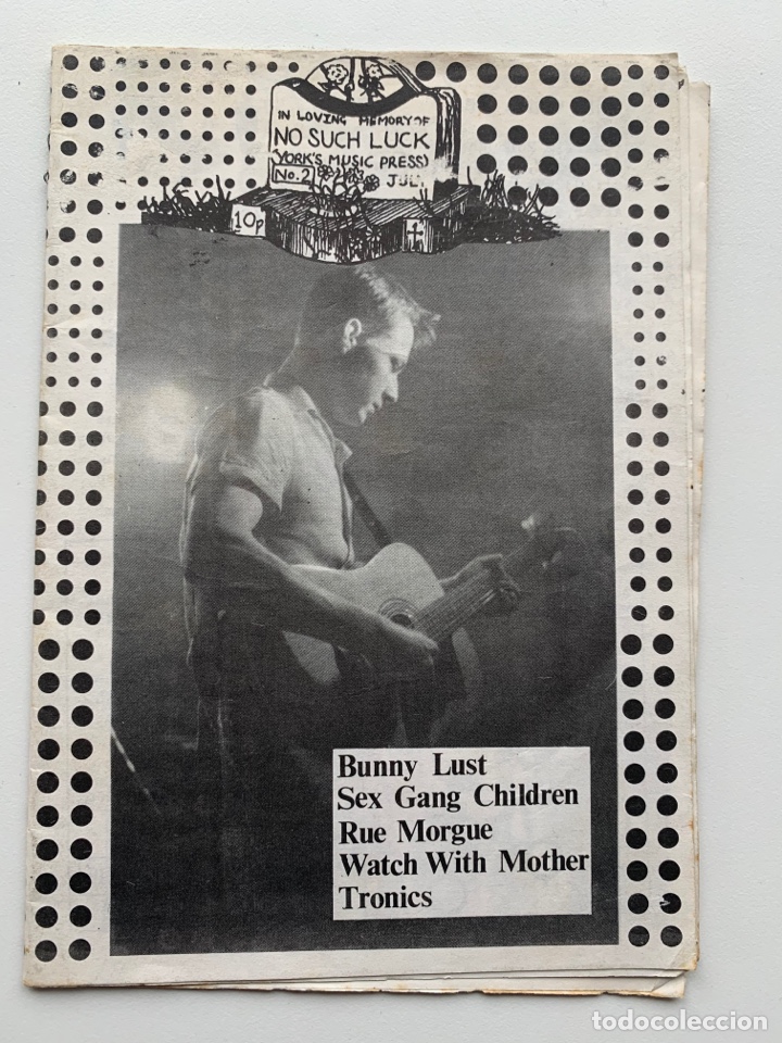 Musiksammlung: Fanzine brit&aacute;nico No Such Luck Gothic Postpunk