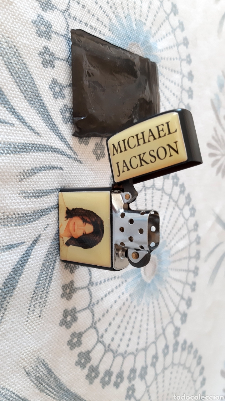 M&uacute;sica de colecci&oacute;n: MECHERO &rdquo;TIPO ZIPPO&rdquo; MICHAEL JACKSON - Foto 2