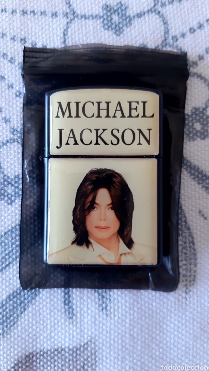 M&uacute;sica de colecci&oacute;n: MECHERO &rdquo;TIPO ZIPPO&rdquo; MICHAEL JACKSON - Foto 1