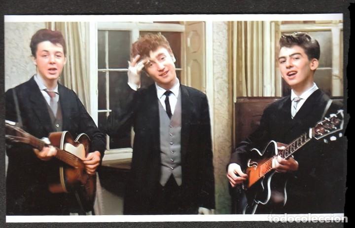 Musica di collezione: THE BEATLES: FOTO 1958-PAUL,JOHN y GEORGE en LIVERPOOL- REPRO FOTO-COLECCIONISTAS