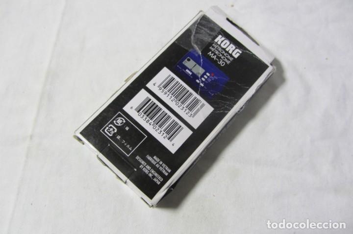 M&uacute;sica de colecci&oacute;n: Metr&oacute;nomo Korg Ma-30, funcionando - Foto 2