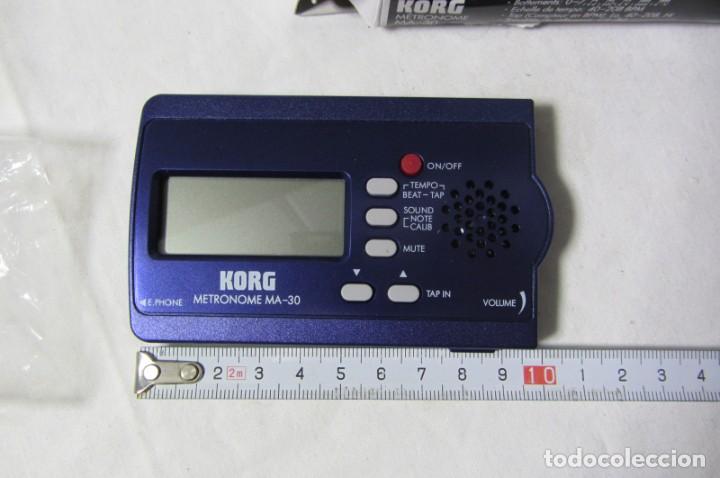 M&uacute;sica de colecci&oacute;n: Metr&oacute;nomo Korg Ma-30, funcionando - Foto 4