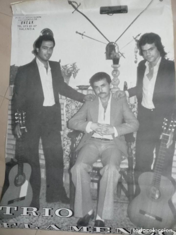 Musica di collezione: poster cartel TRIO FLAMENCO gran tama&ntilde;o , ESPECTACULOS BREAK, VALENCIA