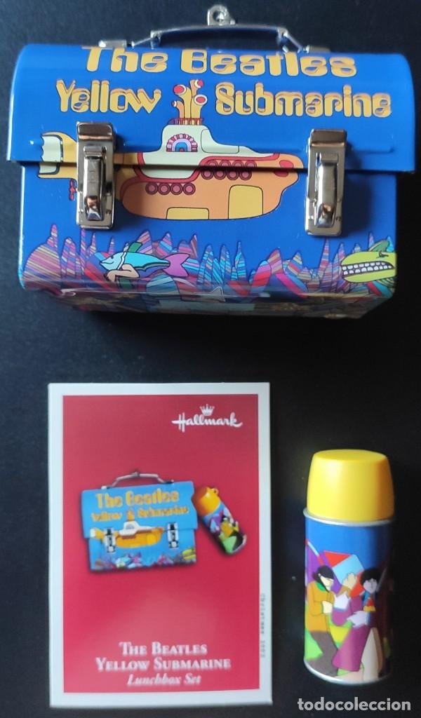 M&uacute;sica de colecci&oacute;n: Miniatura Lunchbox Set THE BEATLES - 2002 - Foto 3