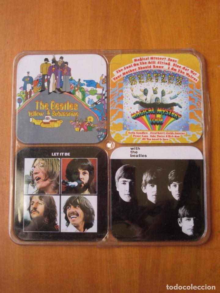 M&uacute;sica de colecci&oacute;n: 4 Posavasos The Beatles