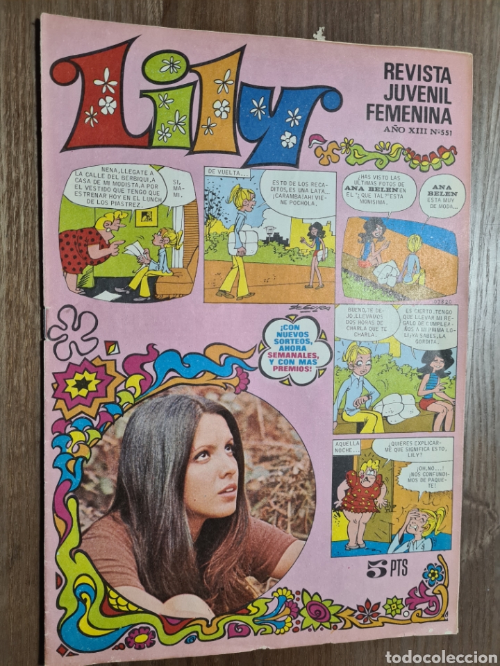 M&uacute;sica de colecci&oacute;n: LILY N&ordm; 551 26-6-1972 ANA BELEN