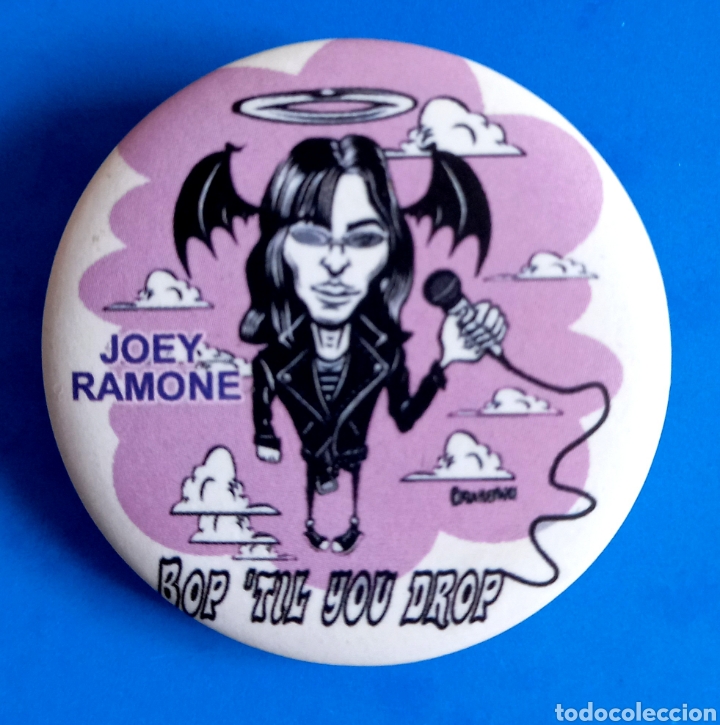 M&uacute;sica de colecci&oacute;n: Chapa grande Joey Ramone - Foto 1