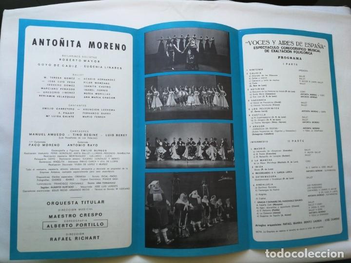 M&uacute;sica de colecci&oacute;n: ANTO&Ntilde;ITA MORENO &ndash; LIBRETO DE ESPECT&Aacute;CULO - Foto 2