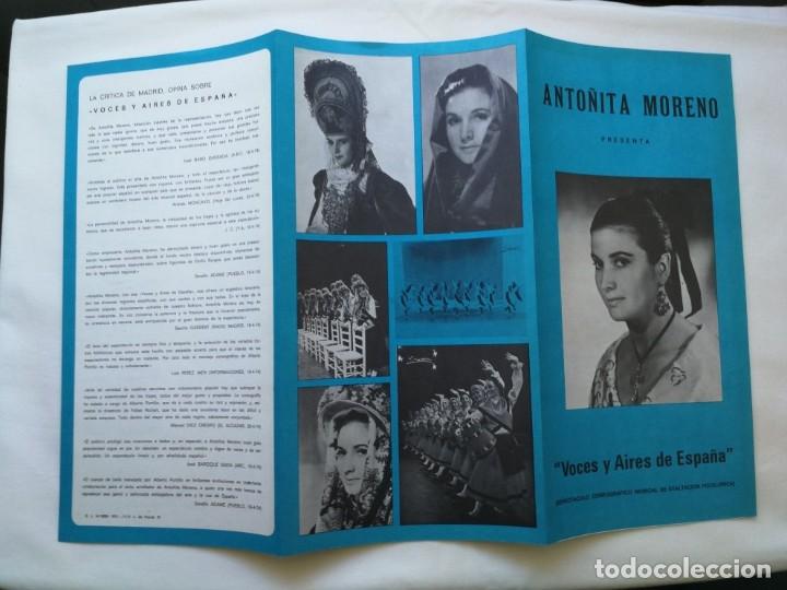 M&uacute;sica de colecci&oacute;n: ANTO&Ntilde;ITA MORENO &ndash; LIBRETO DE ESPECT&Aacute;CULO - Foto 3