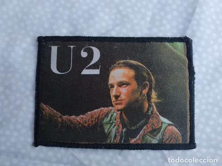 M&uacute;sica de colecci&oacute;n: PARCHE DE TELA GRUPO MUSICA U2. BONO. VER FOTOS