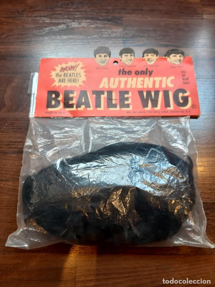 M&uacute;sica de colecci&oacute;n: THE BEATLES / BEATLE WIG PELUCA CON SU BLISTER ORIGINAL A&Ntilde;OS 60 U.S.A (GBM)