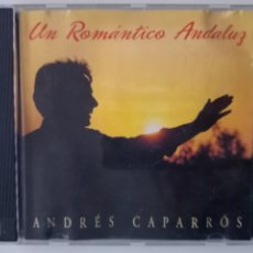 Música de colección: ANDRÉS CAPARRÓS - UN ROMÁNTICO ANDALUZ. Lote 313859433