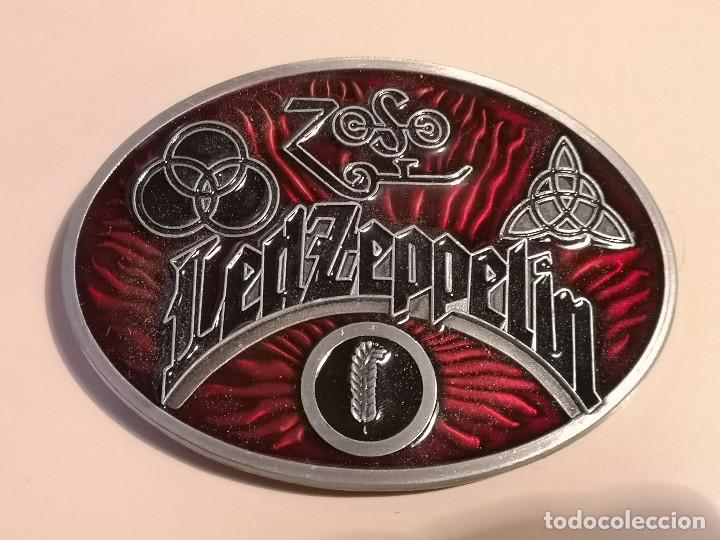 M&uacute;sica de colecci&oacute;n: HEVILLA CINTURON - LED ZEPPELIN - 11 x 8 cm - Foto 1