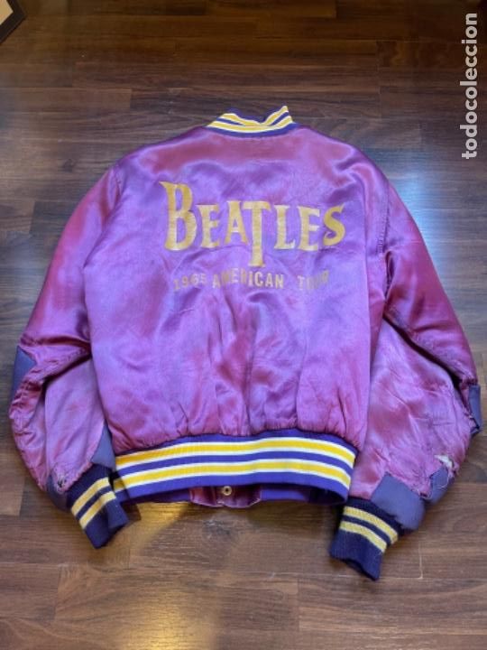 M&uacute;sica de colecci&oacute;n: THE BEATLES CHAQUETA BOMBER AMERICAN TOUR 1965 SOUVENIR JACKET (GBM)