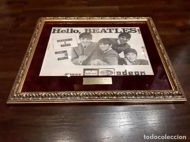 M&uacute;sica de colecci&oacute;n: THE BEATLES ANUNCIO DE PRENSA CONCIERTO EN MADRID A&Ntilde;O 1965 (GBM)