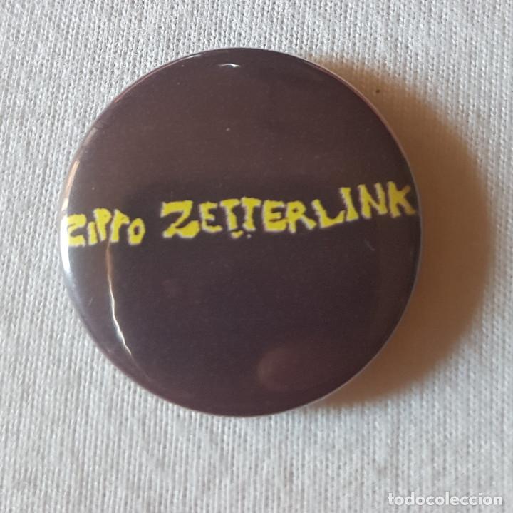 M&uacute;sica de colecci&oacute;n: CHAPA PIN VINTAGE 25 mm ZIPPO ZETTERLINK 60S 70S KRAUTROCK