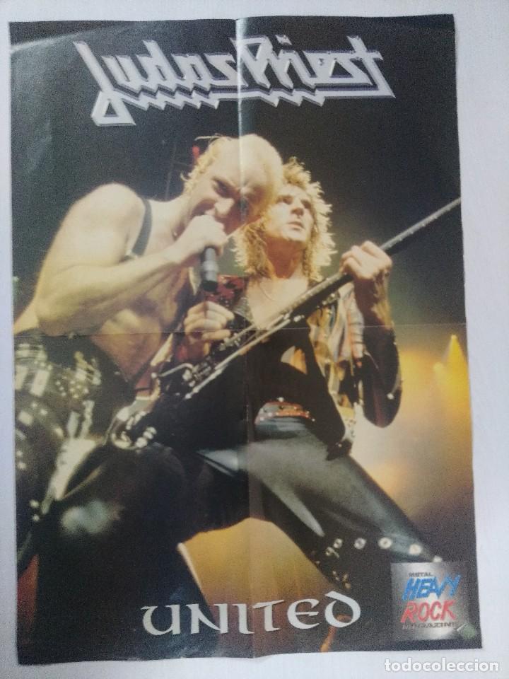 M&uacute;sica de colecci&oacute;n: JUDAS PRIEST/POSTER. - Foto 1
