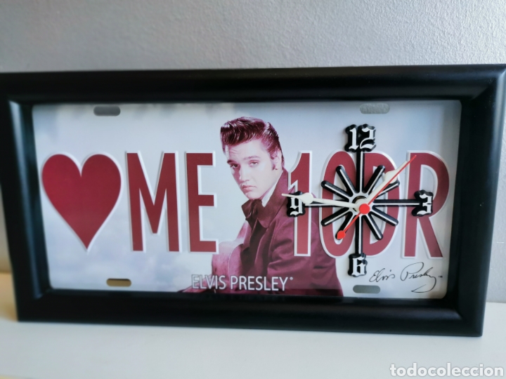 M&uacute;sica de colecci&oacute;n: Reloj Elvis Presley Love me Tender oficial. Importado EEUU