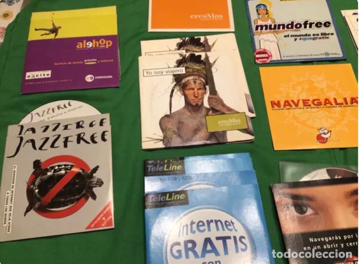 M&uacute;sica de colecci&oacute;n: 27 CD ROM PROGRAMAS ACCESO A INTERNET - Foto 2