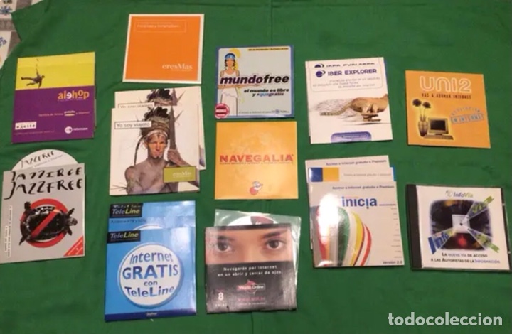 M&uacute;sica de colecci&oacute;n: 27 CD ROM PROGRAMAS ACCESO A INTERNET - Foto 1