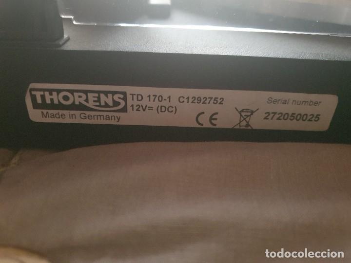M&uacute;sica de colecci&oacute;n: THORENS TD170-1 TOTALMENTE AUTOM&Aacute;TICO - Foto 5