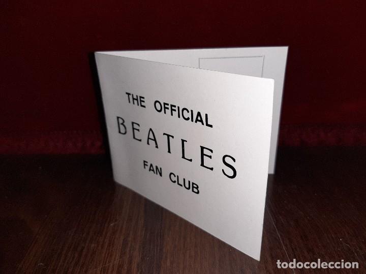 M&uacute;sica de colecci&oacute;n: THE BEATLES CARNET CLUB DE FANS ESPA&Ntilde;A (VALENCIA) EN BLANCO A&Ntilde;OS 60 (GBM)