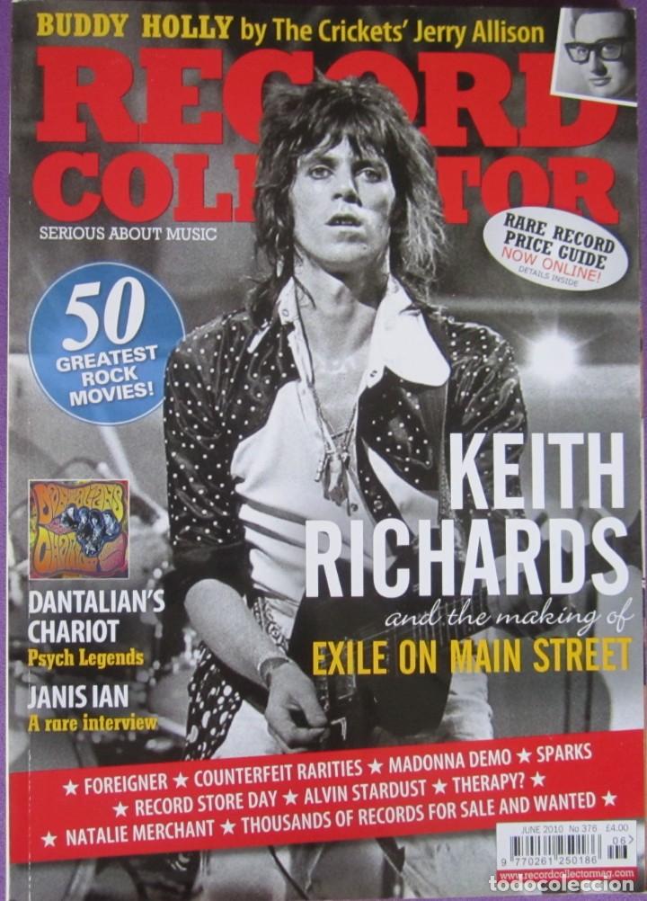 Musiksammlung: RECORD COLLECTOR 376: REVISTA CON ART&Iacute;CULOS, DISCOGRAF&Iacute;AS Y PRECIOS DE DISCOS PARA COLECCIONISTAS