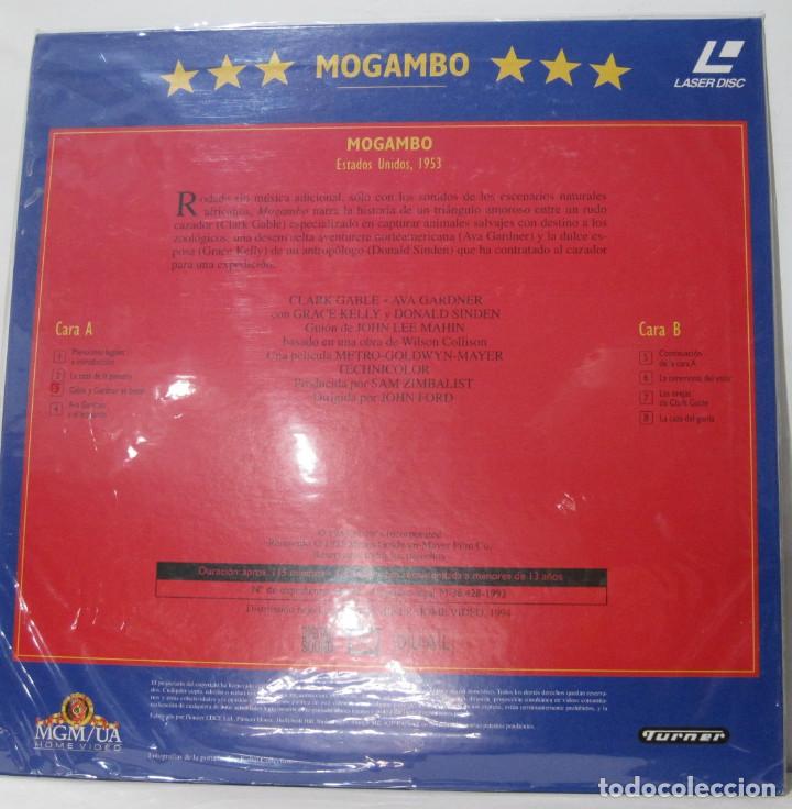 M&uacute;sica de colecci&oacute;n: MITOS DEL CINE - MOGAMBO - CLARK GABLE - LASER DISCO - Foto 2