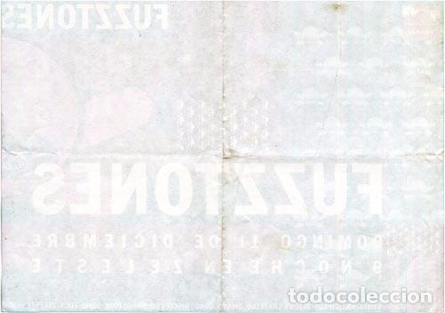 M&uacute;sica de colecci&oacute;n: Fuzztones - Flyer concierto Spain - Zeleste 1989 - Foto 2