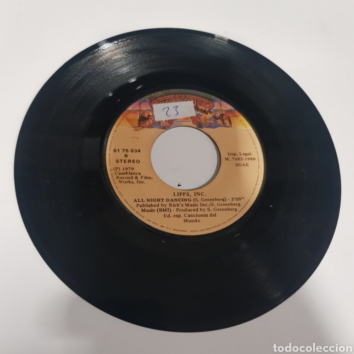 M&uacute;sica de colecci&oacute;n: SMV 23 lipps inc -SOLO MINI VINILO - Foto 1