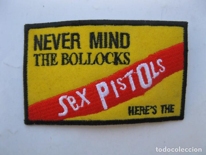 M&uacute;sica de colecci&oacute;n: SEX PISTOLS - PARCHE DE TELA.