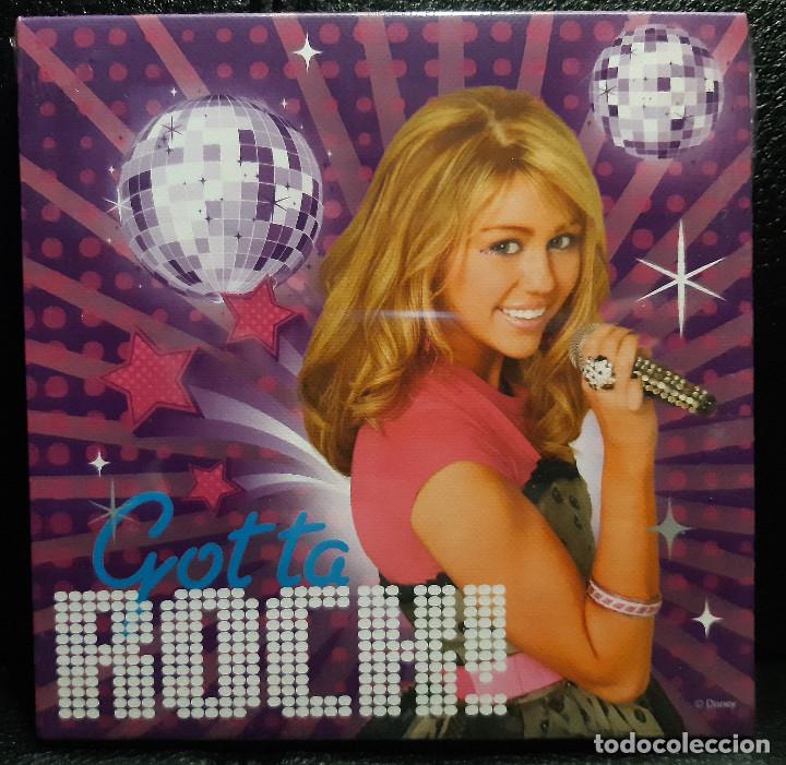 M&uacute;sica de colecci&oacute;n: HANNAH MONTANA - LIENZO/CUADRO PEQUE&Ntilde;O - PRECIOSO - SIN USAR - DISNEY - MILEY CYRUS