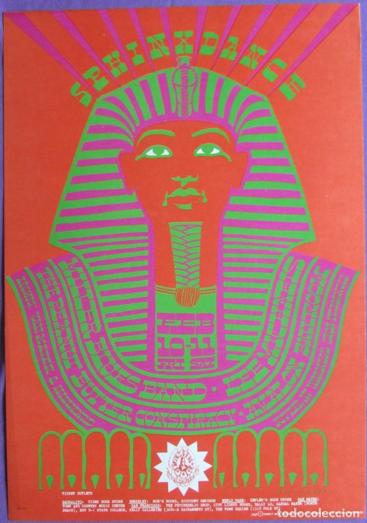 Musica di collezione: POSTER FAMILY DOG - AVALON BALLROOM: MILLER BLUES BAND, PEANUT BUTTER CONSPIRACY,LEE MICHAELS. 36x51