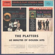 Música de colección: SUPER 8/CINTA 3 3/4: THE PLATTERS - 60 MINUTES GOLDEN HITS. Lote 341381328