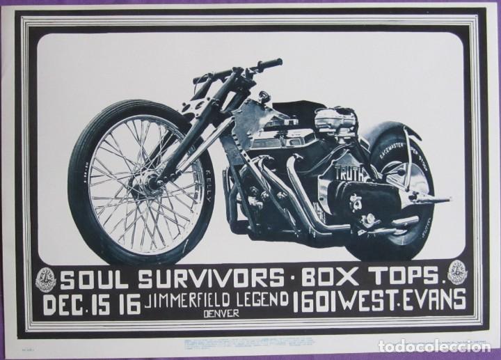 M&uacute;sica de cole&ccedil;&atilde;o: POSTER FAMILY DOG - DENVER: THE SOUL SURVIVORS, THE BOX TOPS, JIMMERFIELD LEGEND. 36x51