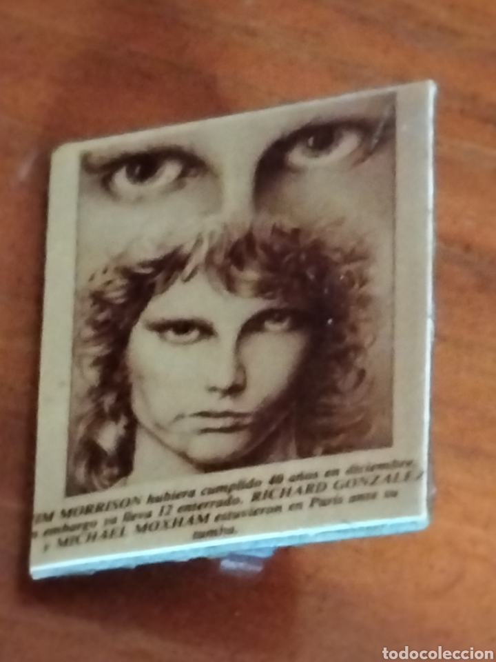 M&uacute;sica de colecci&oacute;n: Chapas Jim Morrison the Doors