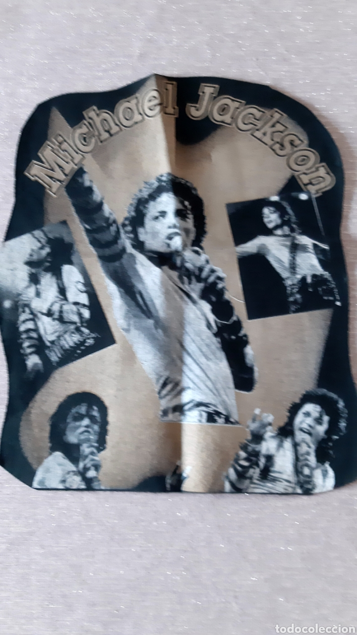 M&uacute;sica de colecci&oacute;n: PARCHE DE TELA MICHAEL JACKSON - Foto 1
