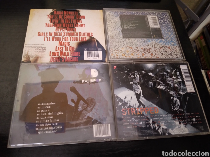 M&uacute;sica de colecci&oacute;n: Lote de caratulas de CDs de Rock - Foto 7