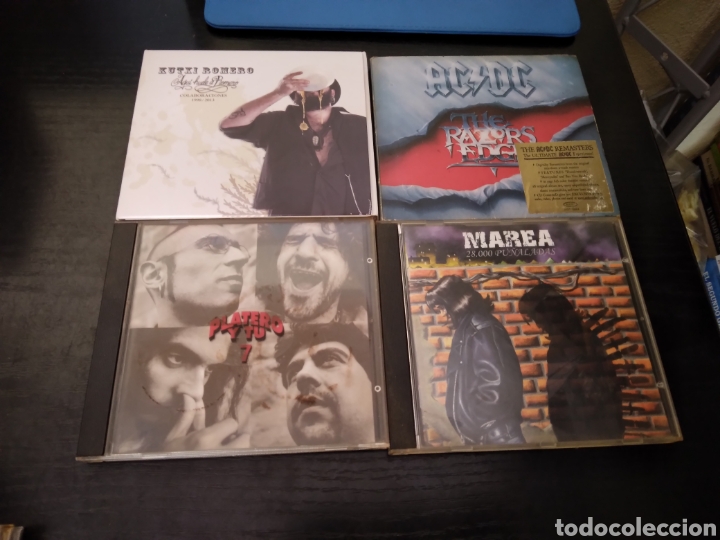 M&uacute;sica de colecci&oacute;n: Lote de caratulas de CDs de Rock - Foto 10